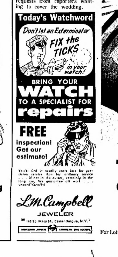 Watch inspection advertisement
